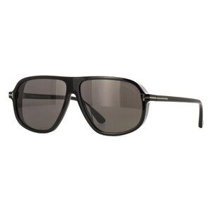 New TOM FORD Guillaume Black Square FT1208-N/S 01A Sunglasses Women